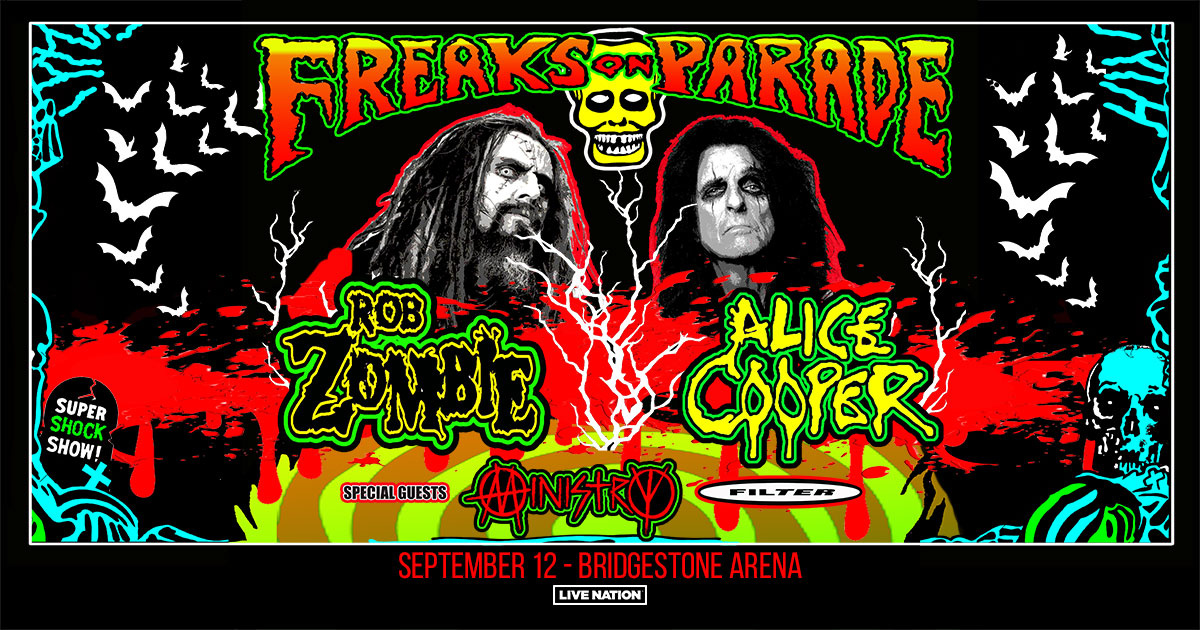 Rob Zombie and Alice Cooper - Register to Win