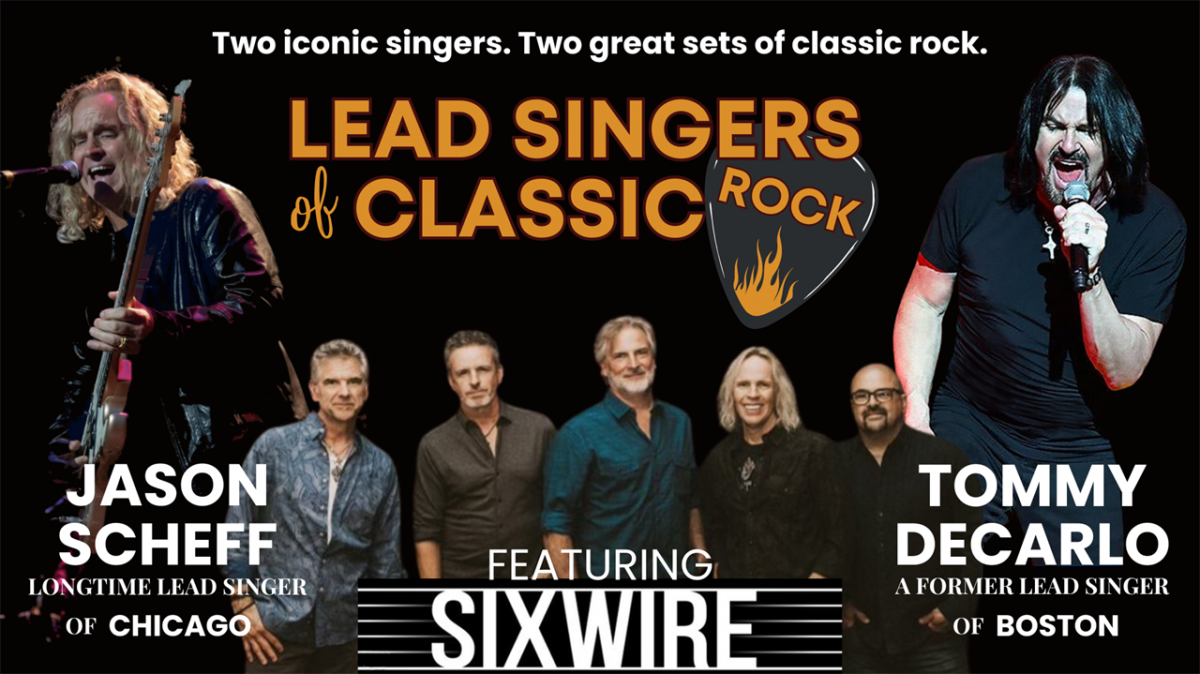 Tommy DeCarlo and Jason Scheff at The Franklin Theatre