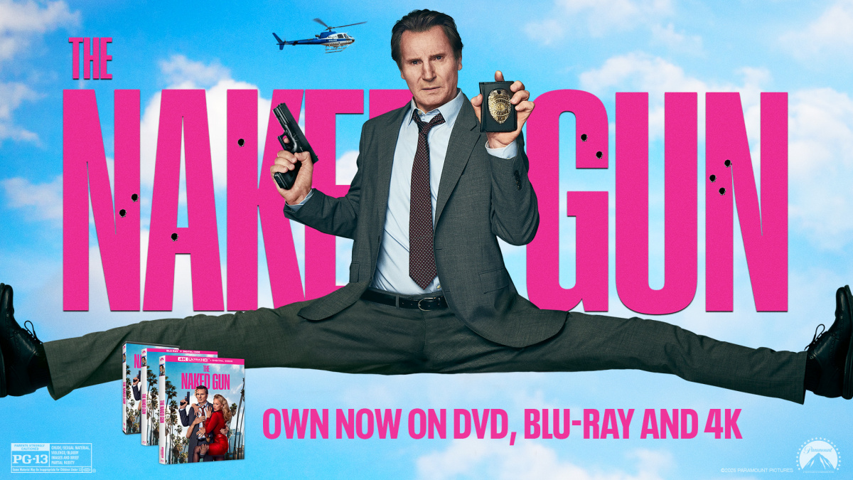 The Naked Gun on DVD, Blu-ray