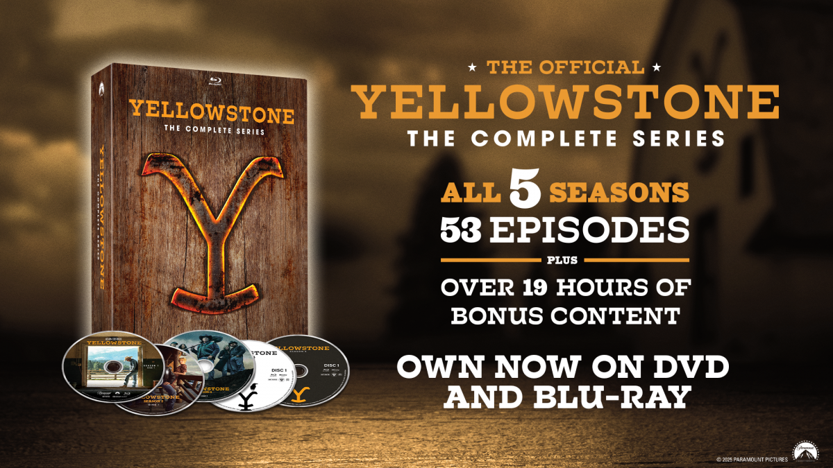 Yellowstone on DVD & Blu-ray