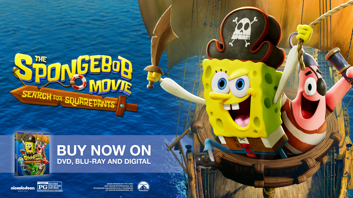 The Spongebob Movie - Search for Squarepants on Blu-Ray