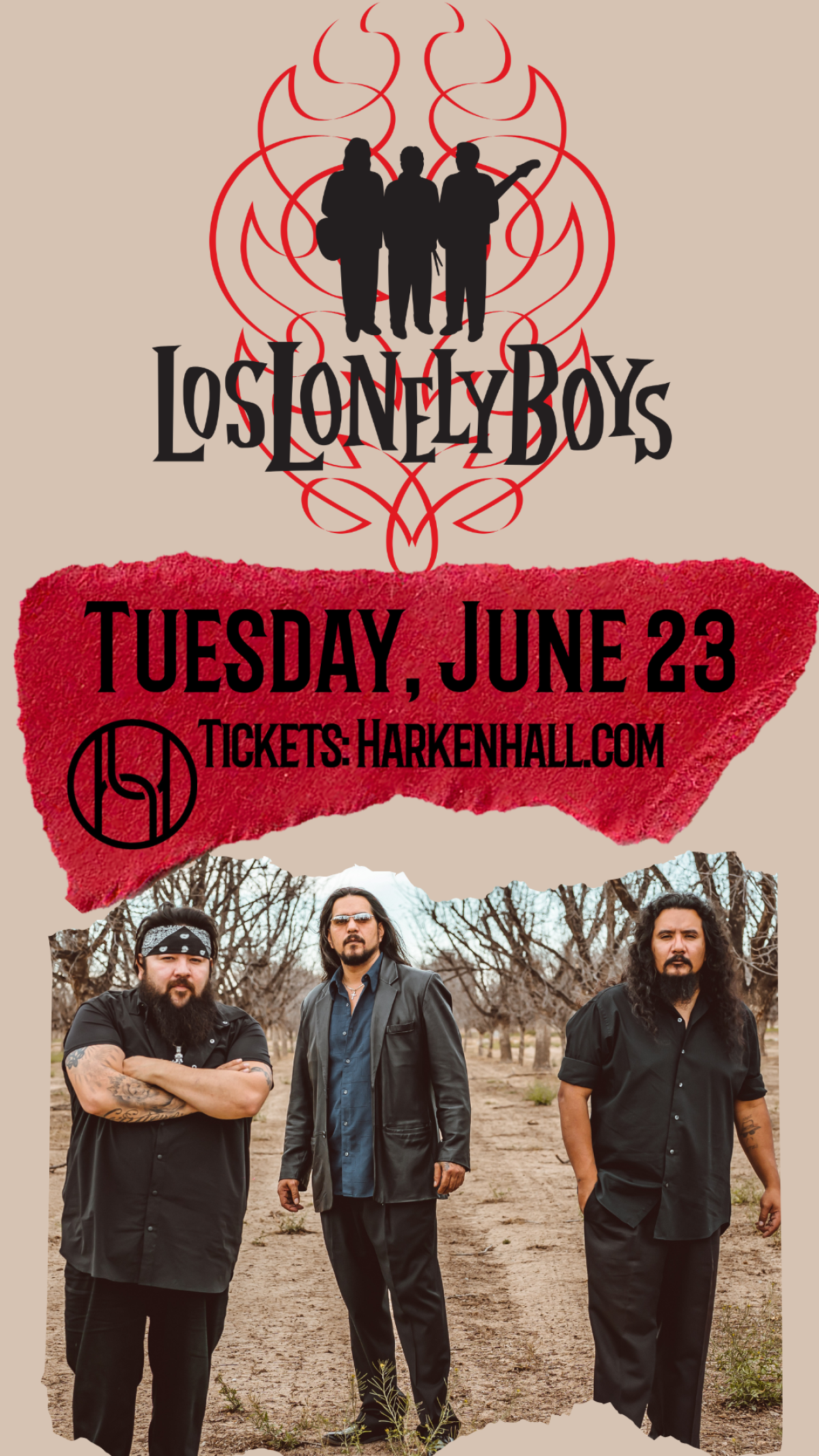 Los Lonely Boys at Harken Hall